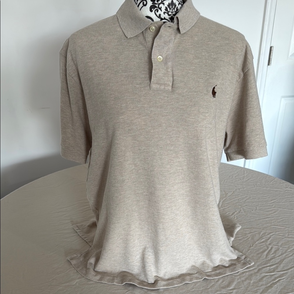 Polo by Ralph Lauren Tan Short Sleeve Polo